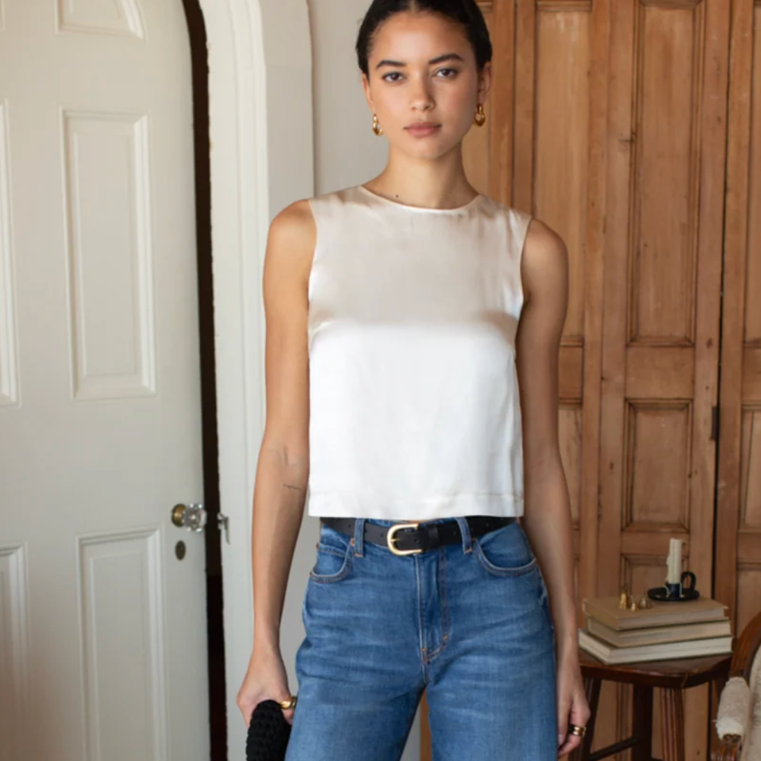 Jeanne Top, Antique White
