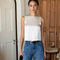 Jeanne Top, Antique White