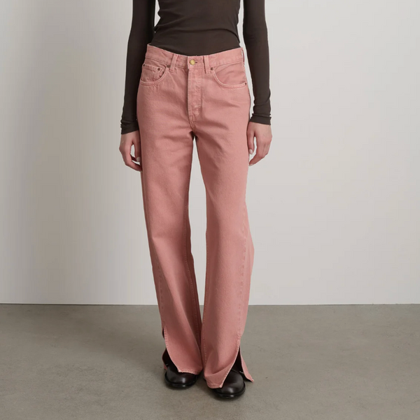 Charlot Split Hem, Myra Pink Overdye