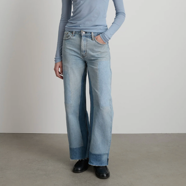 Reworked Vintage Culotte, Vintage Indigo