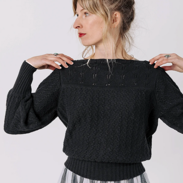 Ivy Sweater, Black
