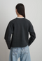 Snap Cardigan, Vintage Black Overdye