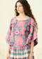 Mira Top, Rosette Plum
