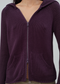 Bear Zip Up, Purple
