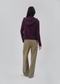 Bear Zip Up, Purple