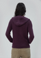 Bear Zip Up, Purple