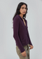 Bear Zip Up, Purple