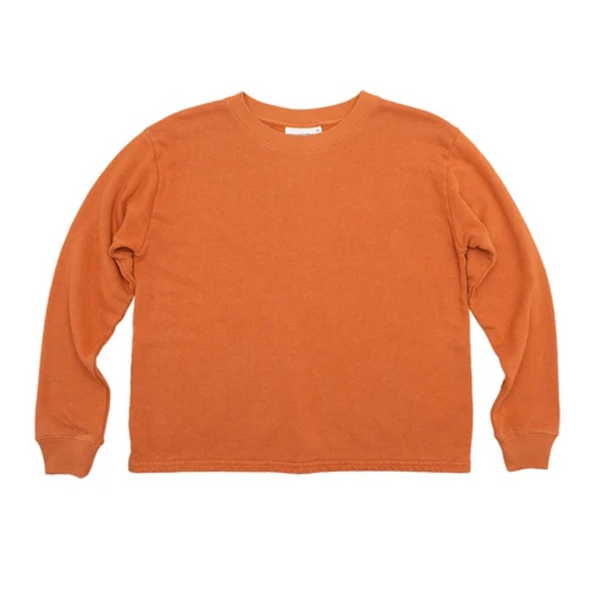 Campfire Fleece Sweatshirt, Pumpkin