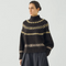 Lofty Alpaca Sweater, Sprig Jacquard