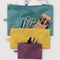 Flat Pouch Set, Jewel Mix