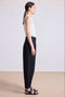 Bari Crop Trouser, Black