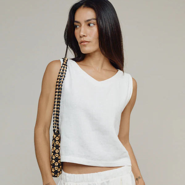 Teton Tank, Washed White