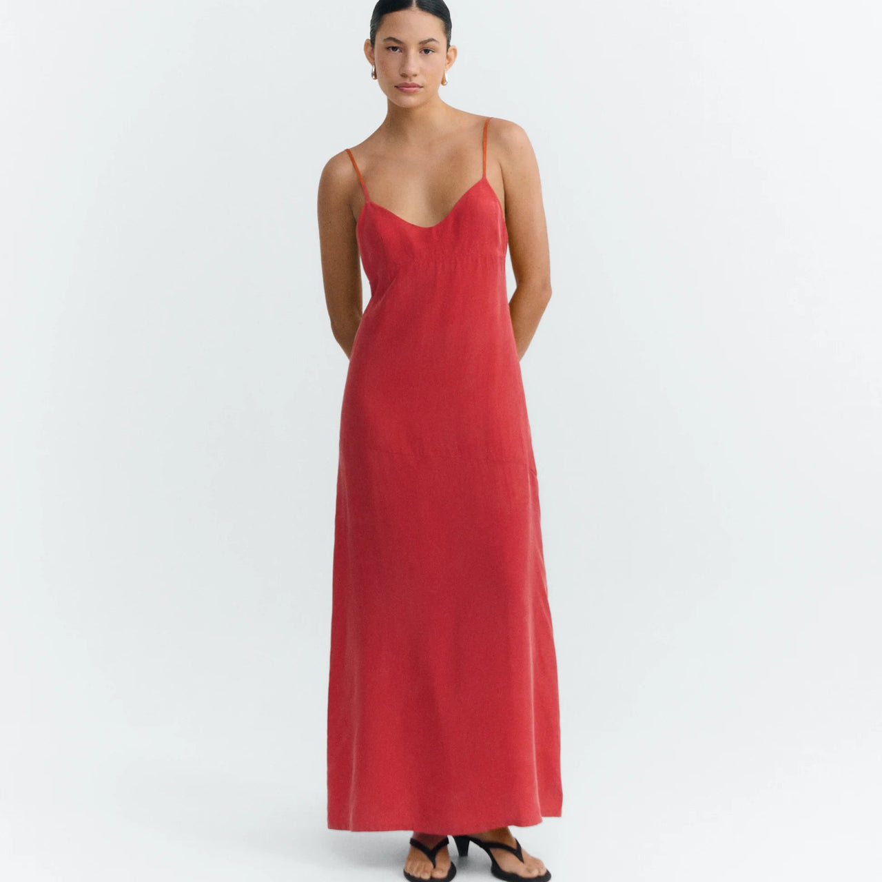 Dina Dress, Red