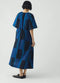 Sobremesa Cotton Ikat Dress, Bright Blue