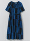 Sobremesa Cotton Ikat Dress, Bright Blue