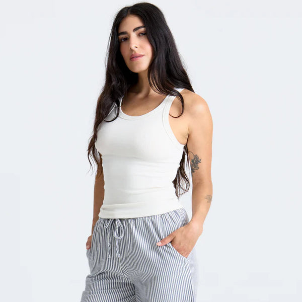 Wind Worn Tank Top, Bone