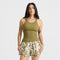 Wind Worn Tank Top, Dusty Olive