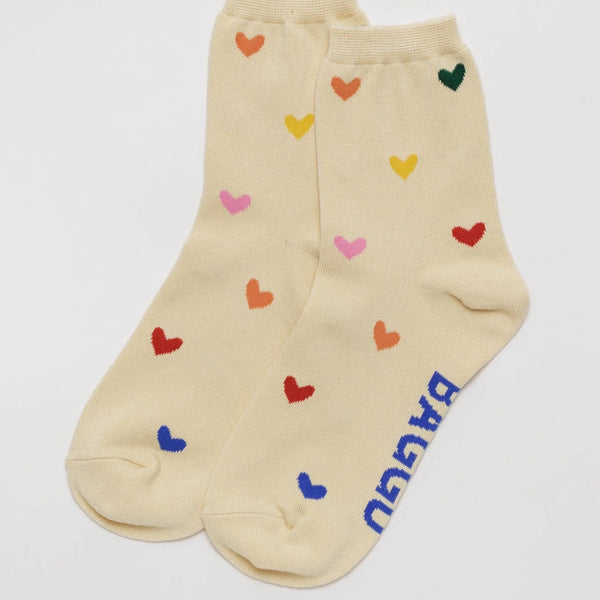 Crew Sock, Hearts