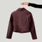Avery Biker Jacket, Wine