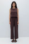 Bisou Top, Brown
