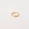 Boyfriend Notch Ring, Gold