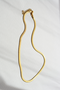 Woven Chain Necklace, Gold